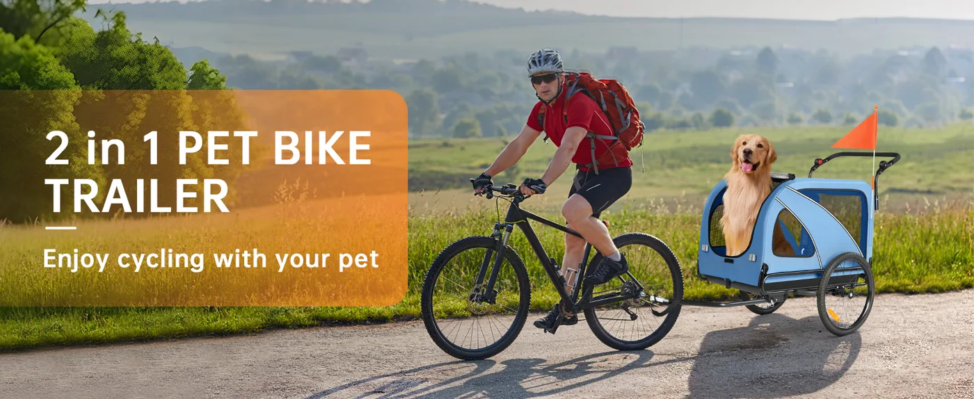 Scout 2-in-1 Dog Bike Trailer & Stroller detail