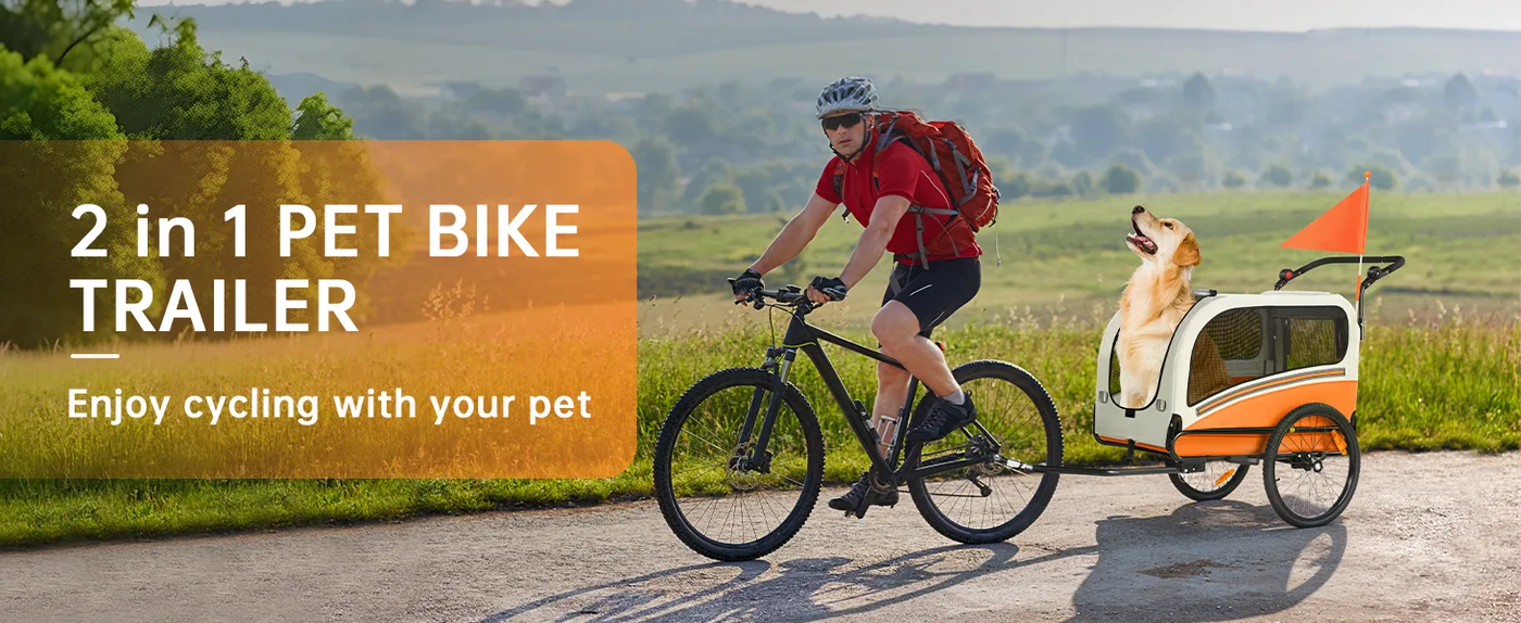 Scout 2-in-1 Dog Bike Trailer & Stroller detail