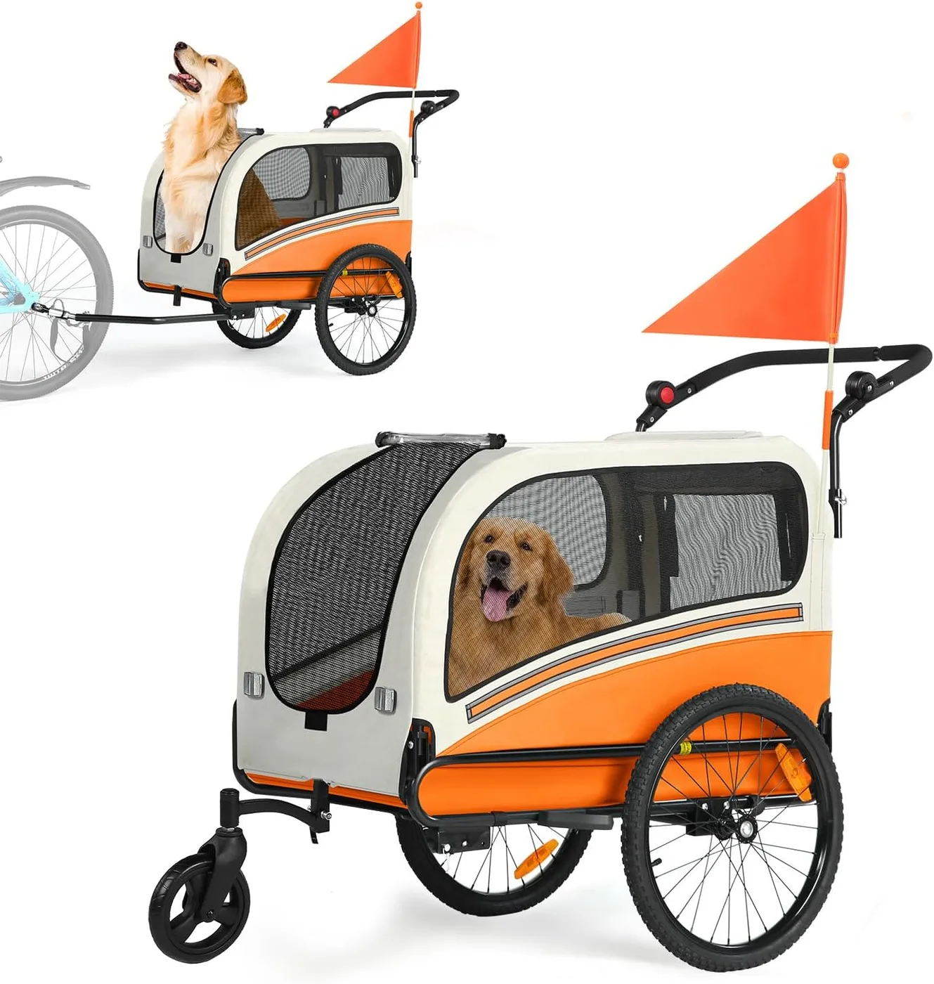 Orange Grey