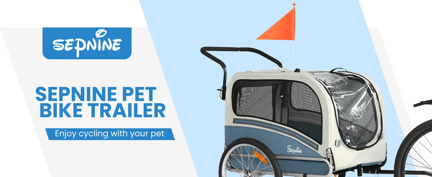 Buddy 2-in-1 Dog Bike Trailer detail