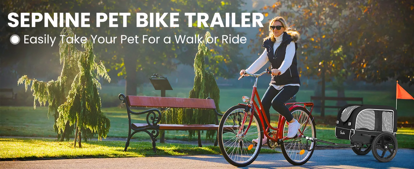 Buddy Dog Bike Trailer detail