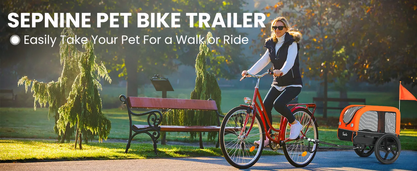 Buddy Dog Bike Trailer detail