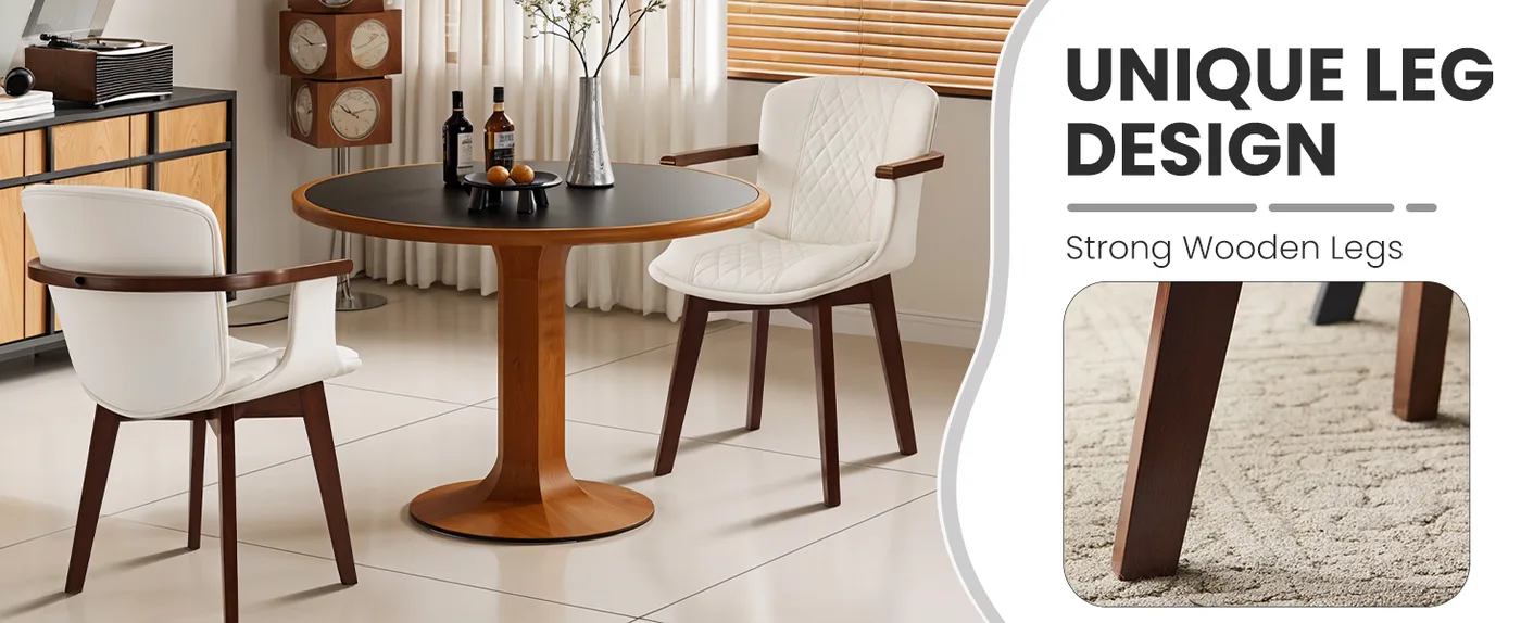 Perla Shell Dining Armchair detail