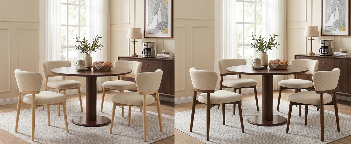 Willa Barrel-Back Dining Chair detail