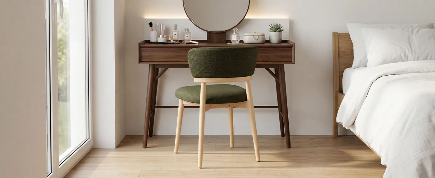 Willa Barrel-Back Dining Chair detail