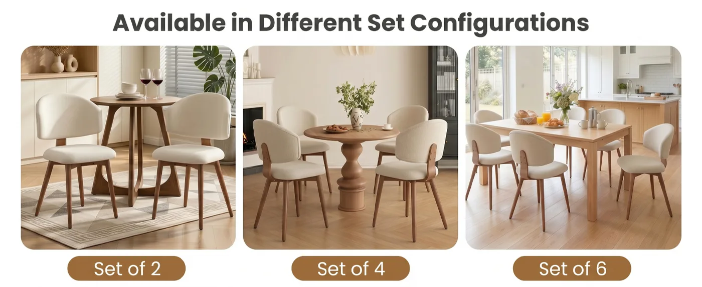 Fern Upholstered Dining Chair detail