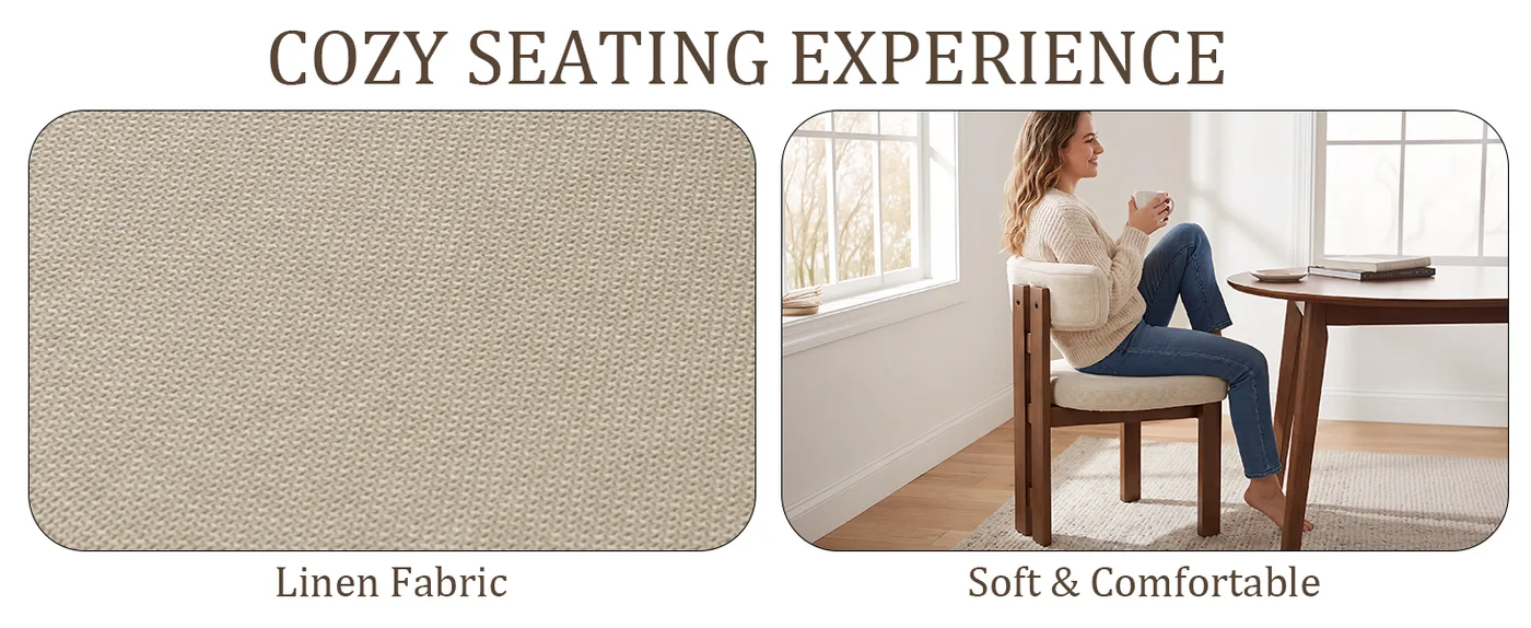 Isla Armless Dining Chair detail