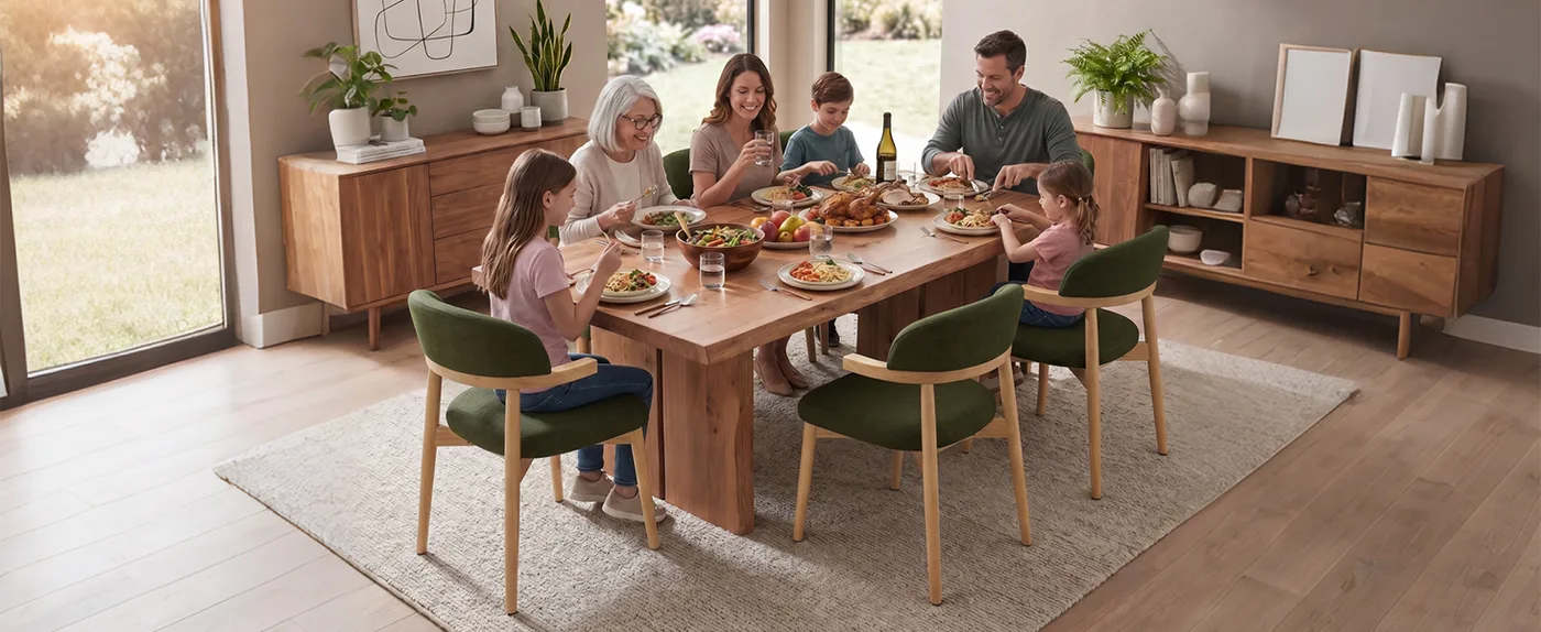Arden Wood-Arm Dining Chair detail