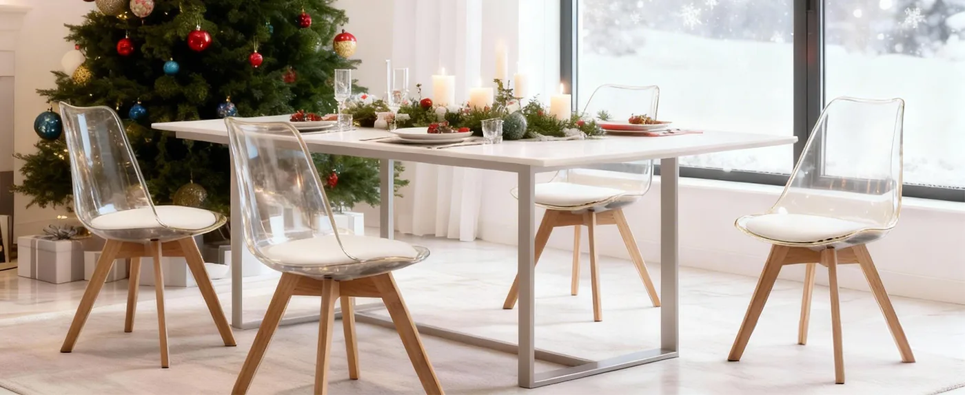 Lucent Acrylic Dining Chair detail