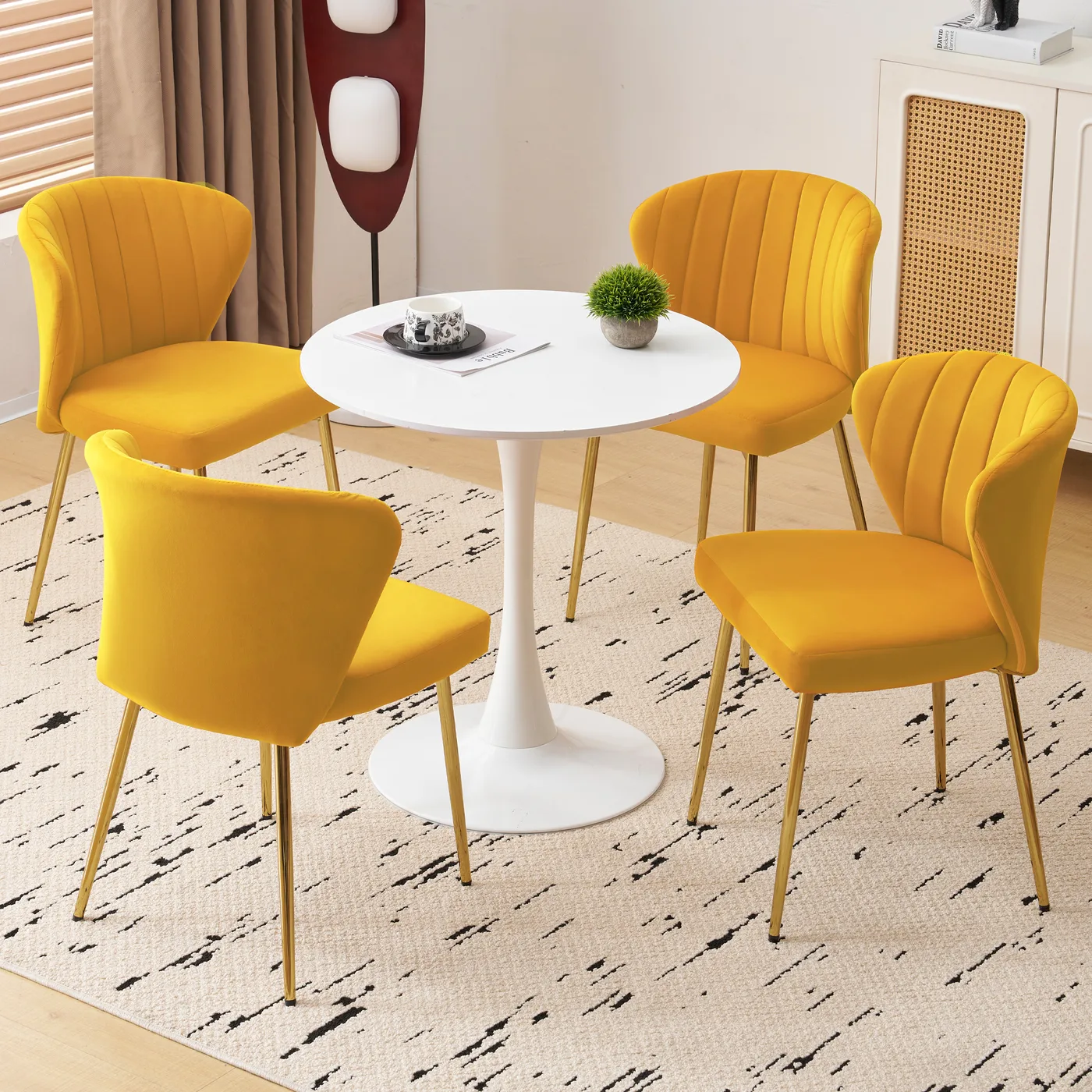 Lucent Acrylic Dining Chair detail