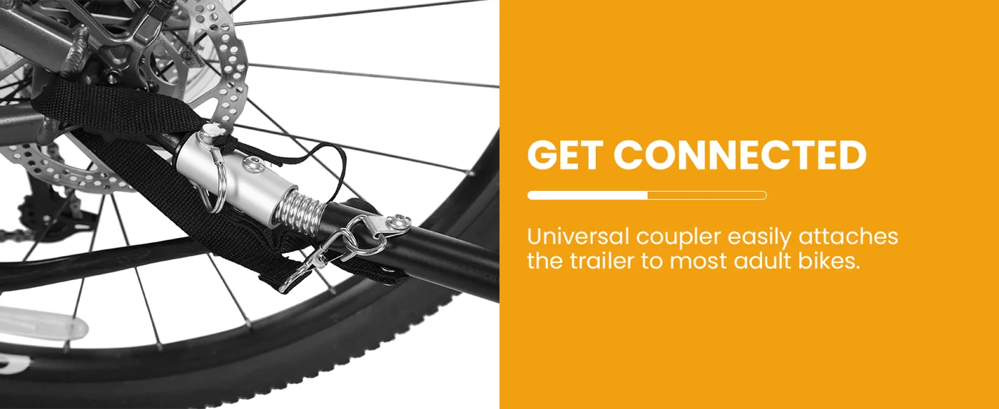 Voyager Kids Bike Trailer detail