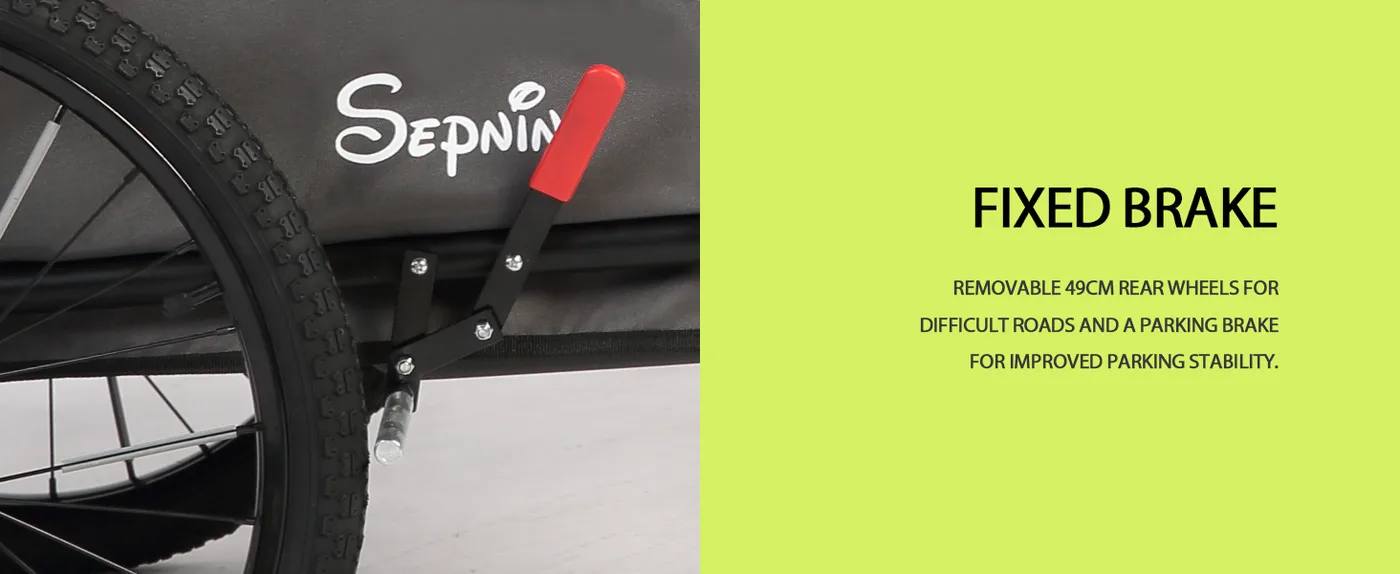 Ranger Suspension Kids Bike Trailer detail