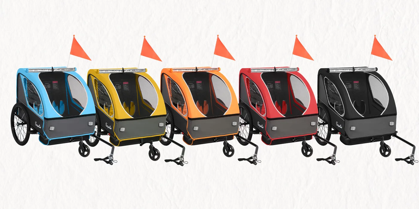 Odyssey 2-in-1 Kids Bike Trailer detail