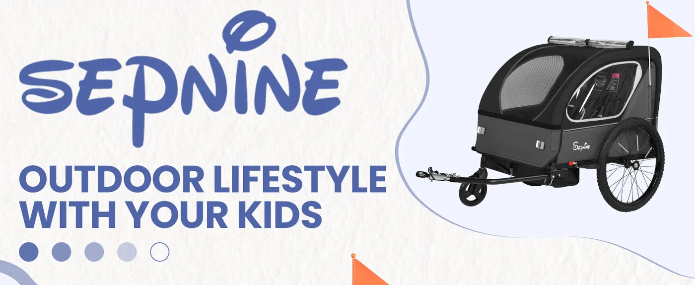 Odyssey 2-in-1 Kids Bike Trailer detail