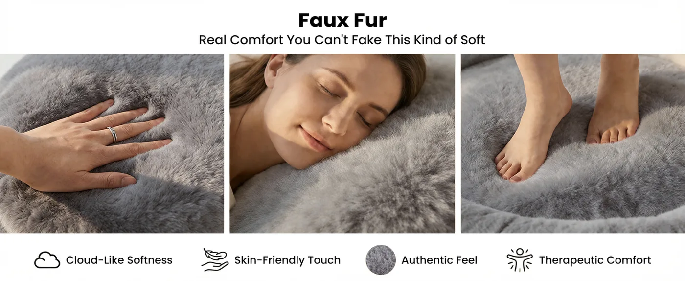 Nimbus Plush Lounge Bean Bag detail
