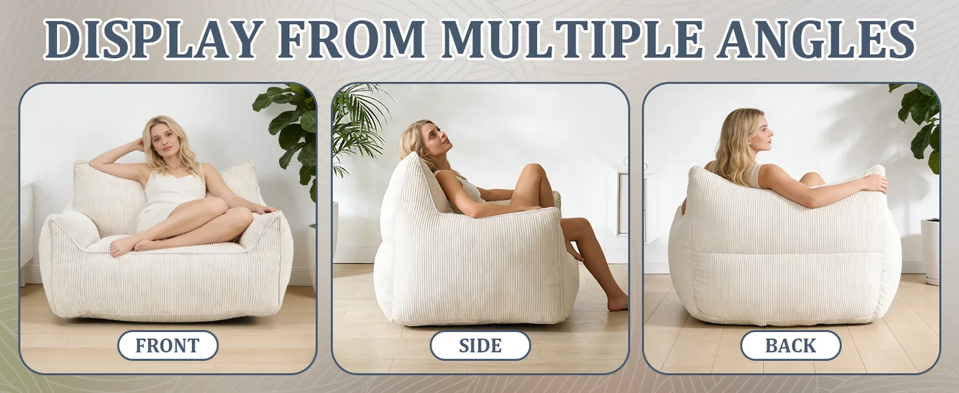 Drift Oversized Lounger detail