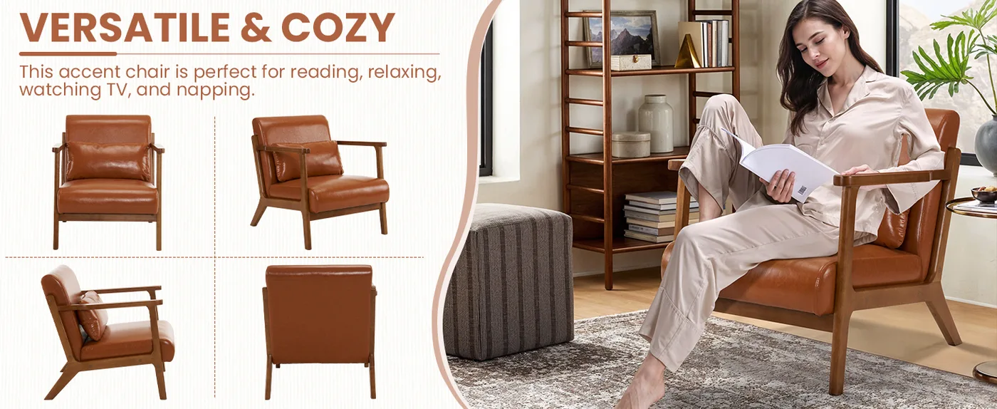 Dawson Lounge Chair & Ottoman detail