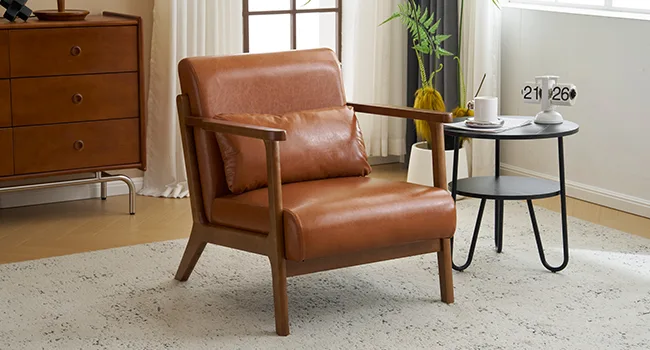 Dawson Lounge Chair & Ottoman detail