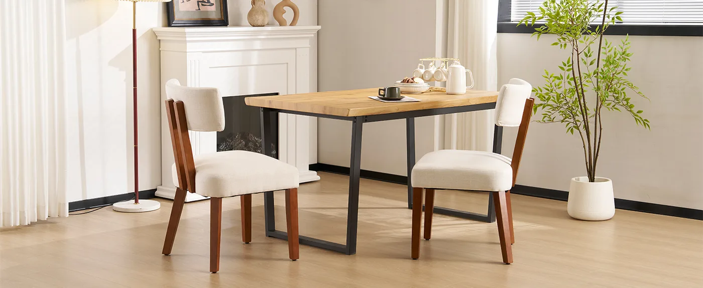 Greta Mid-Century Dining Chair detail