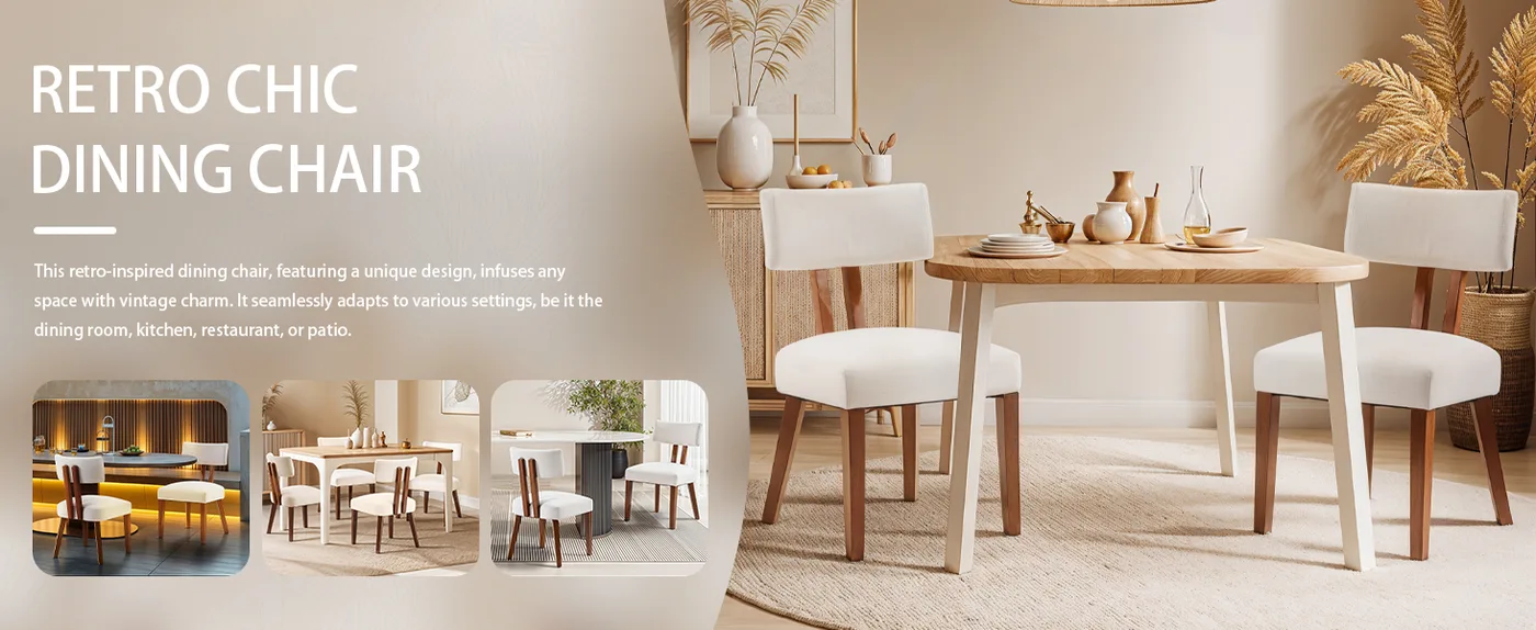 Greta Mid-Century Dining Chair detail
