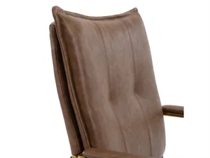 Sloane Faux-Leather Office Chair detail