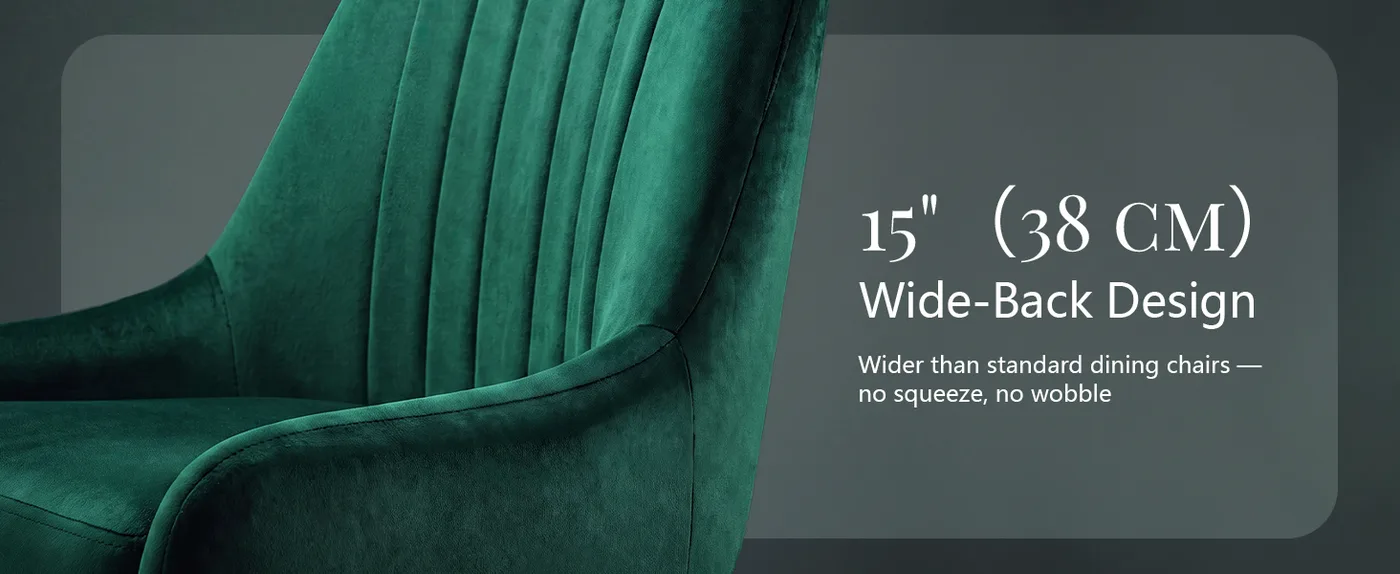 Camille Channel-Back Dining Chair detail