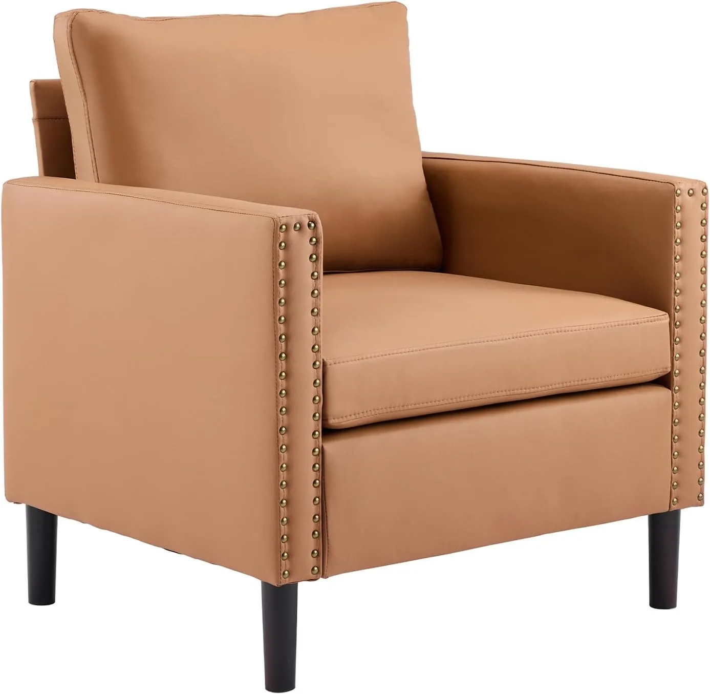 Miles Compact Leather Armchair