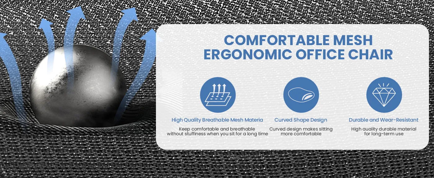 Summit Big & Tall Ergonomic Chair detail