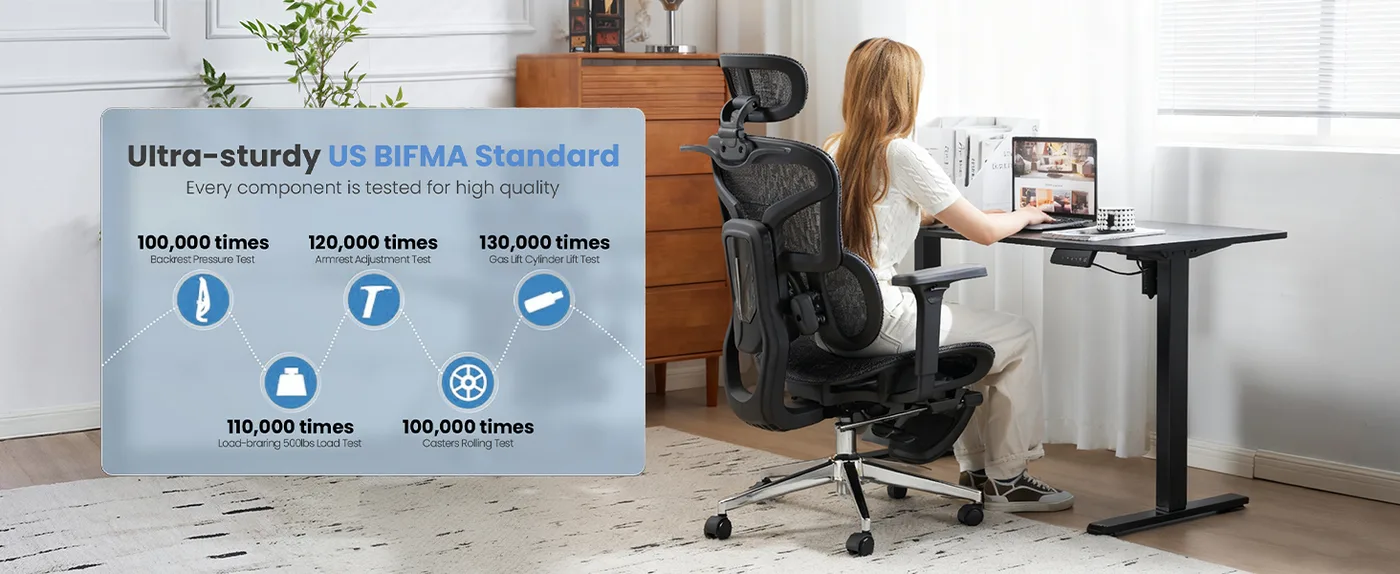 Summit Big & Tall Ergonomic Chair detail
