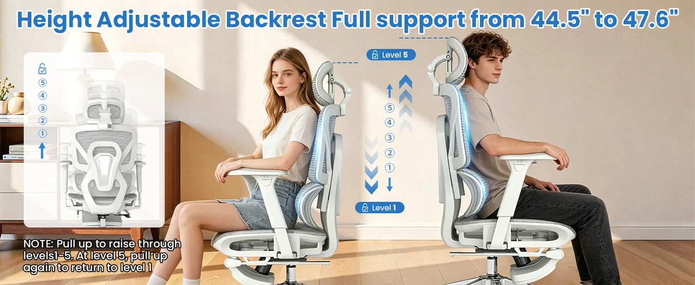 Meridian Ergonomic Chair detail