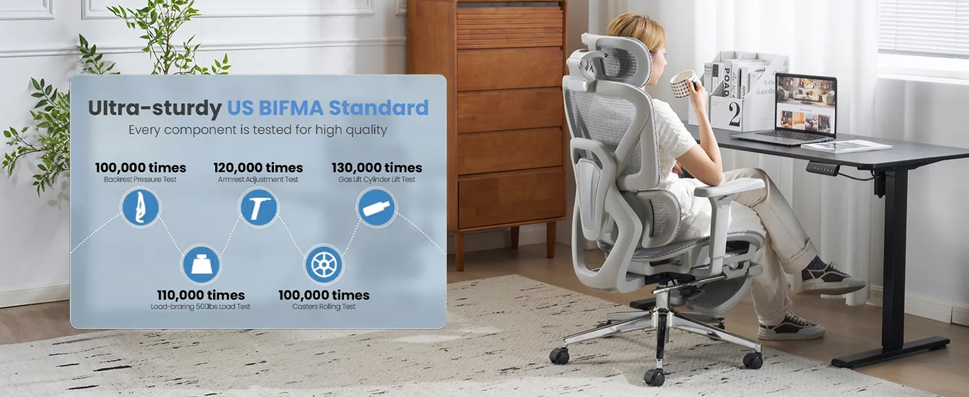 Meridian Ergonomic Chair detail